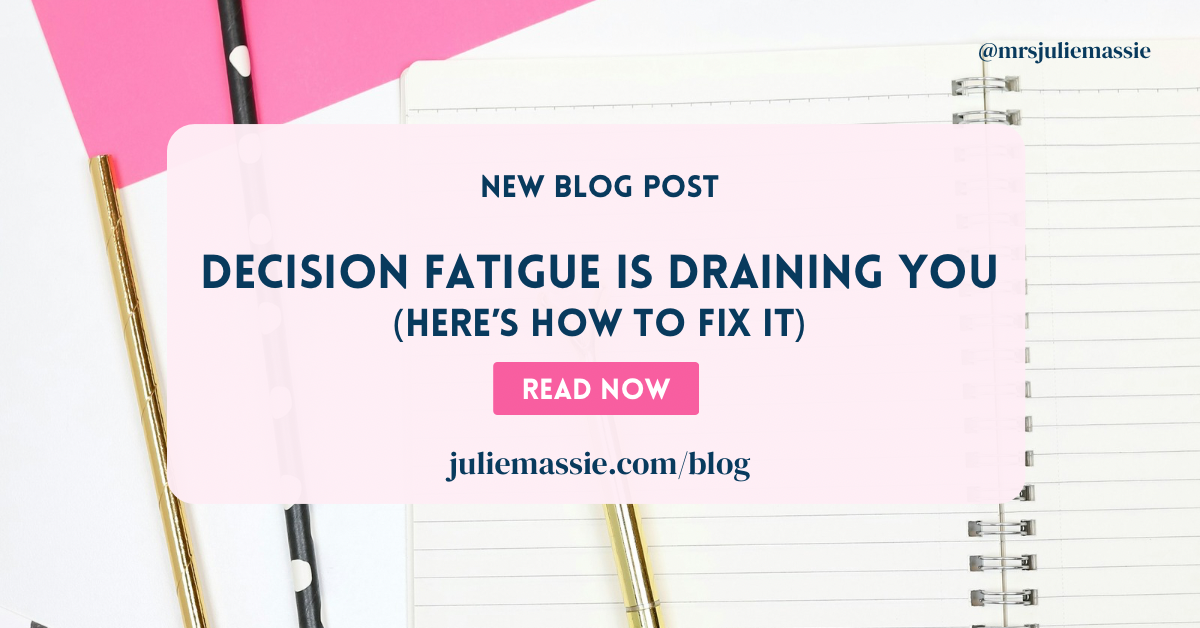 Decision Fatigue Is Draining You (Here’s How to Fix It)